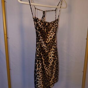 Fashion Nova Leopard Print Dress